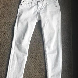 White Skinny Jeans from True Religion